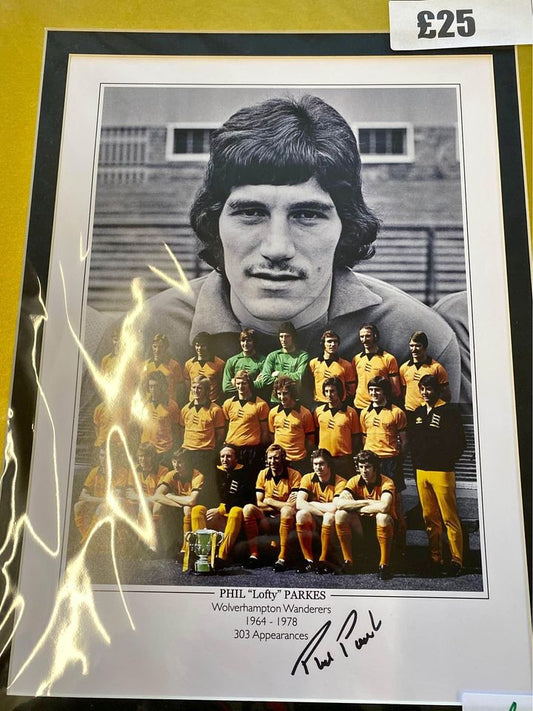Wolverhampton Wanderers legend Phil Parkes